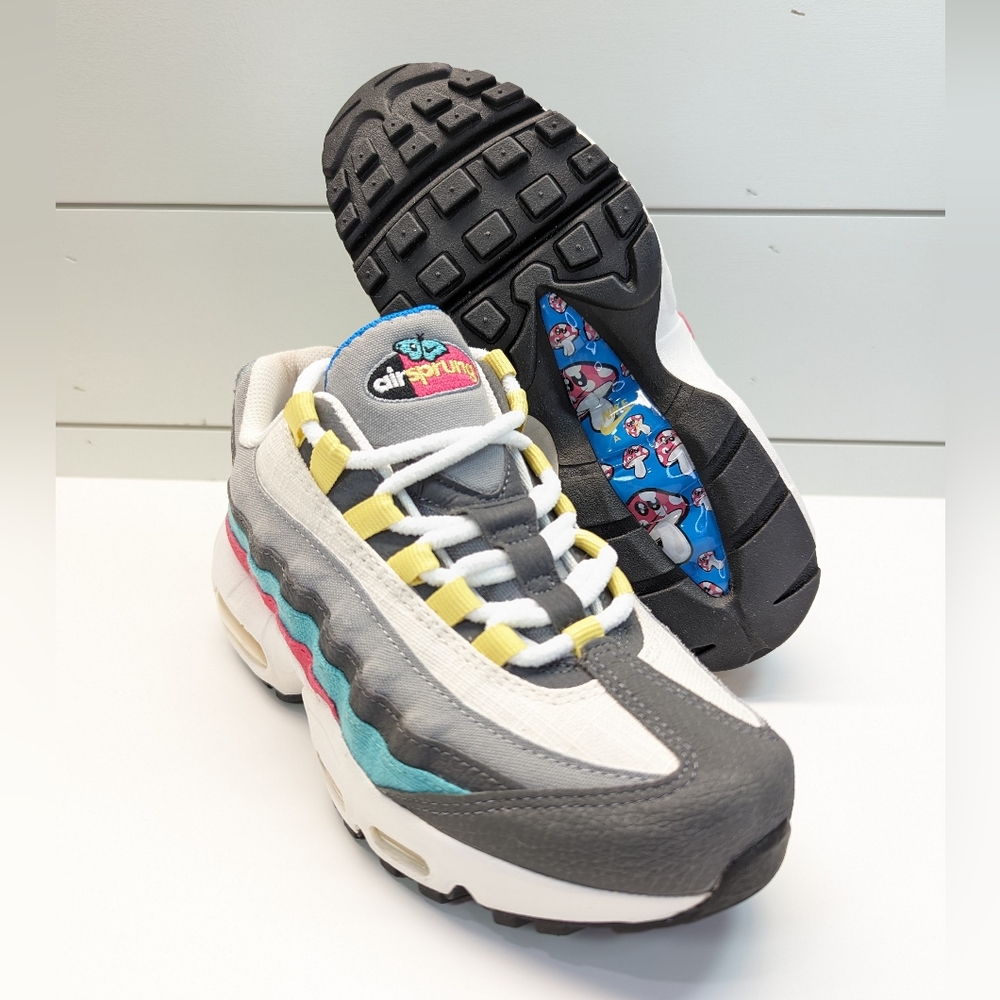 5Y Nike Air Max 95 Recraft SE Air Sprung Casual Fashion Cool Sneakers size 5Y